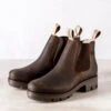 Sheepskin Chelsea Boots