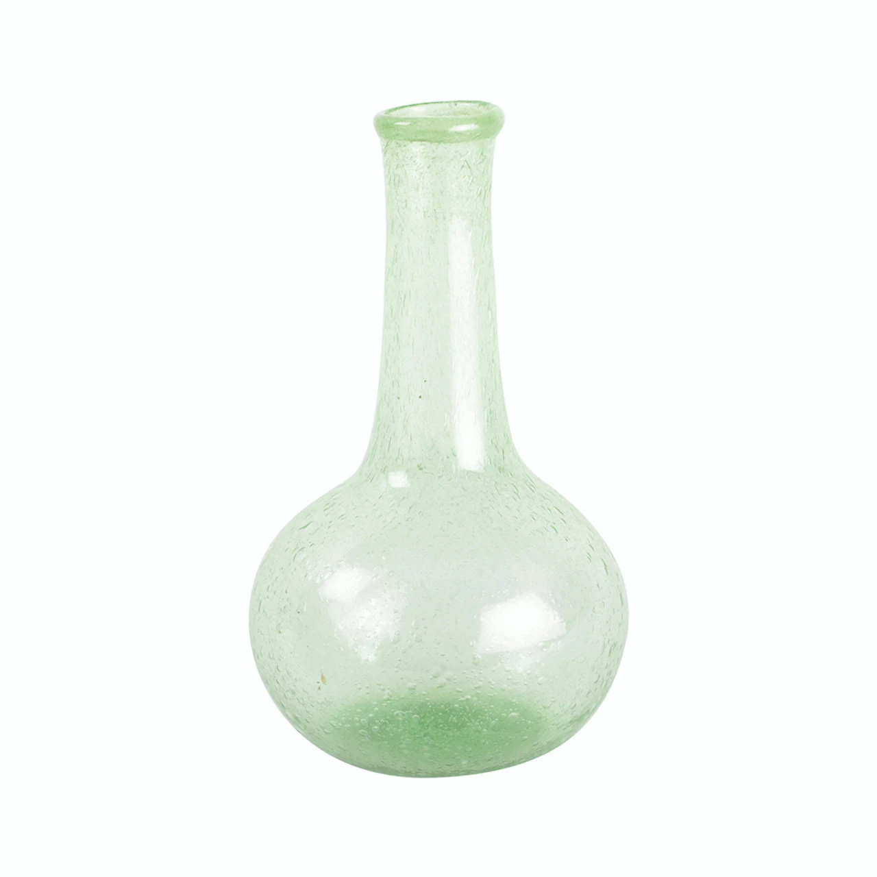 Recycled Long Neck Glass Vase 3 Recycled Long Neck Glass Vase - Image 3
