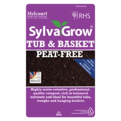 Sylvagrow Tub And Basket Peat Free Compost -Plant Supply Store 430151 3 90804.1639147807