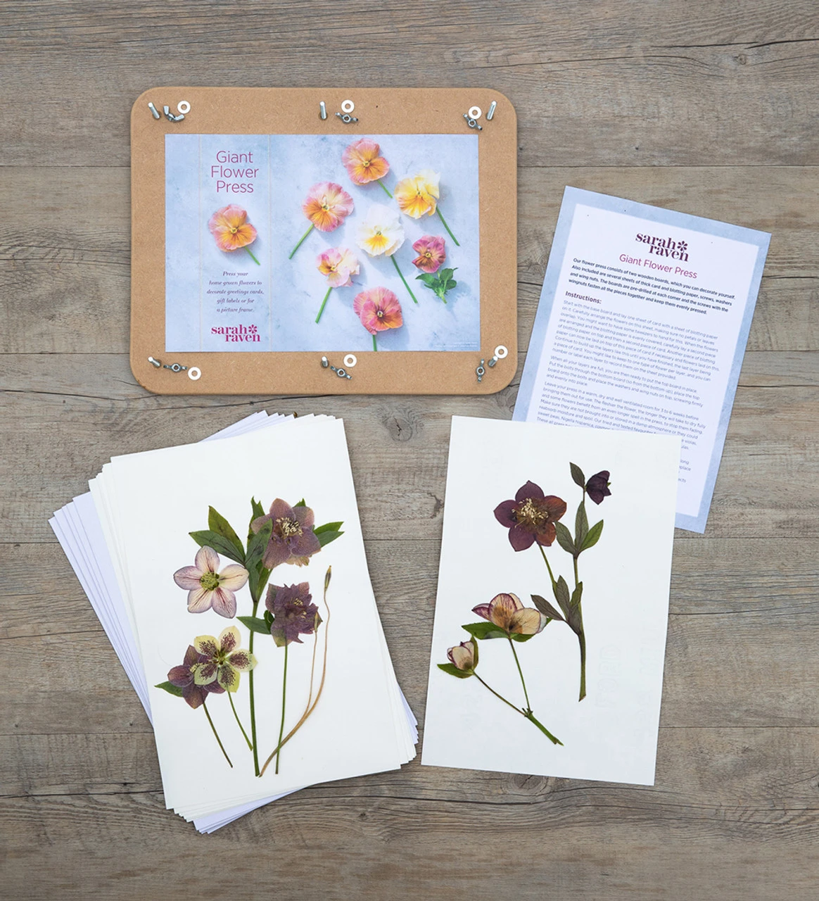 Sarah Raven Giant Flower Press 1 Sarah Raven Giant Flower Press