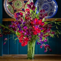 Venetian Style Decorative Glass Vase -Plant Supply Store 450321VSGV 3 29132.1631801810