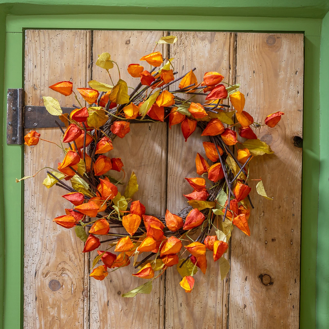 Chinese Lantern Wreath